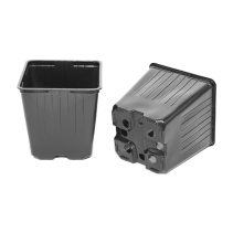 Горшки термоформованные (мягкие) квадратные 1л, 900 шт.