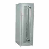Шкаф телекоммуникационный Ripo 376060GM/G 19" напольный 37U 600х600 серый дверь стекло