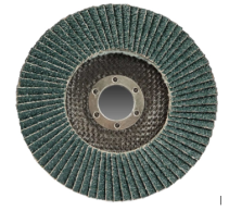 Petal end circle for stainless steel and ferrous metal, P80, 125x22 mm, YARGA