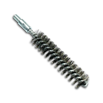 IBG brush ruff, 115*80 mm, diameter 19 mm, stainless steel corrugated wire ROF 0.15 mm, M6 fit