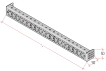 MULTICOLOR Spar MLS (400) (WxDxH) Soc 1.5 mm
