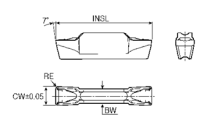 Пластина TDXU2E-0.3 MH312