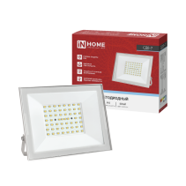 Прожектор светодиодный СДО-7 70Вт 230В 6500К IP65 белый IN HOME