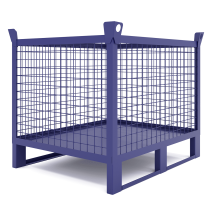 A container for storing all-welded steel 2 800x1000x700mm.