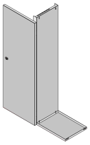 MULTICOLOR Switch compartment VRU-2/VRU-3 IP31/IP54 (630x1800) (WxDxH) RAL 7035