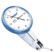 Индикатор рычажно-зубчатый с немагнитным корпусом и диаметром циферблата 39 мм; 0-0,8 мм; 0,01 мм