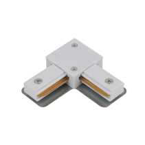 Коннектор L-тип LRB-WH для шинопровода RB белый IN HOME