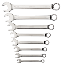 Набор комбинированных ключей, 8 шт. (8 - 22 мм), пластиковый держатель