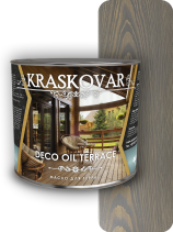 Kraskovar Deco Oil Terrace Oil Graphite 2.2 l.