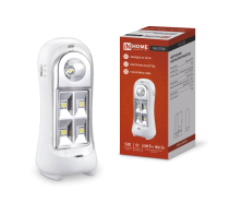 LED emergency lamp 2215DC 4+1LED 600mAh lithium battery DC IN HOME