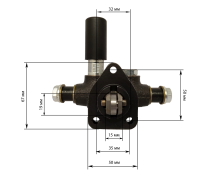 Low pressure fuel pump for WLD 227, WLG308, WLG375 engines