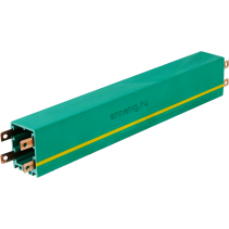 Троллейный шинопровод HFP56 100А (4 жилы, длина 4 м, тип с загибом, корпус -40С до +70С), HFP56-4-20/100