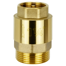 BRV-1F-1,25M, Обратный латунный клапан для скваженных насосов