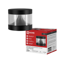 Светильник уличный светодиодный на столб ТБУ-CITY TOR-25BL 25Вт 3000/4000/6500К 90x120мм черный IP54 IN HOME