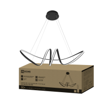 LED lamp ESTETIKA DALI-SM-90BL 90W 230V 3000-6500K 760x210x210mm 1.2m cable DN black IN HOME