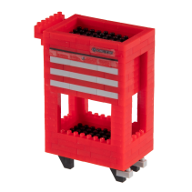 Plastic designer of the KING TONY brand, KING TONY TS1006 open trolley