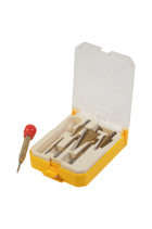 Multifunctional set with Skole countersink (step drill 4-12, 4-20, 4-32, core, milling drills 3/6/8 mm) (7 pcs/pack) SS4-7