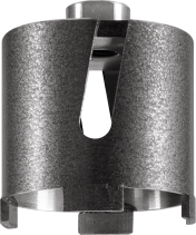 Heden diamond crown for cabinets 82x65 mm, M16, 4 segments, with side dust collector, art. 412.003