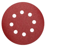 Skole 125 mm Velcro abrasive wheel with holes P36 (pack/100 pcs) DAP-125036