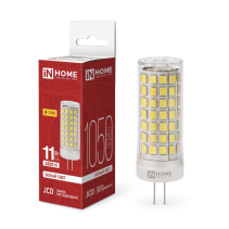 Лампа светодиодная LED-JCD 11Вт 230В G4 4000К 1050Лм IN HOME