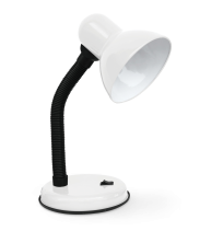 Светильник настольный под лампу на основании СНО 22Б-E27 230В БЕЛЫЙ (с подвесом) IN HOME