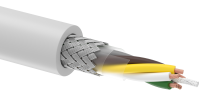 Кабель гибкий передачи данных, экранированный, маслостойкий LIYCY 4X0,5