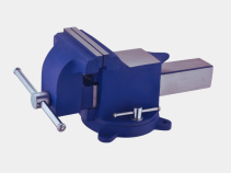 Locksmith rotary vise with anvil 100 mm