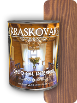 Масло для интерьера Kraskovar Deco Oil Interior Гранатовый 0,75 л.