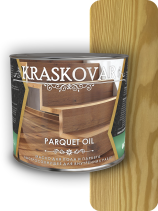 Масло для пола и паркета быстросохнущее Kraskovar Parquet oil Бесцветный 2,2 л.