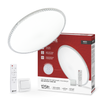 LED Lamp NEO MYSTERY-125RC-WH 125W 230V 3000-6500K 10000Lm 465x60mm with remote control White IN HOME