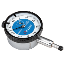Индикатор часового типа с повышенной ударопрочностью, подшипники на камнях 0-10 мм; 0,01 мм; плоская крышка