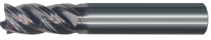 Фреза концевая VHM AlCrSiN Ø16x40х100х16 z=4 GEEFUN