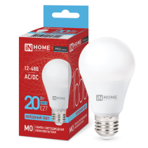 Лампа светодиодная низковольтная LED-MO-PRO 20Вт 12-48В Е27 6500К 1650Лм IN HOME