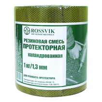 Резиновая смесь РСП 1000 гр 1,3мм, (для ремонта протектора) каландрованная