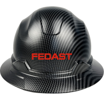 Строительная каска Fedast чёрная