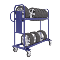Тележка для перевозки шин (400х1400х1200мм) колеса d200мм.