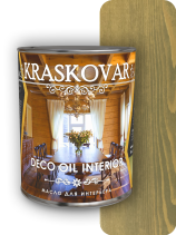 Масло для интерьера Kraskovar Deco Oil Interior Бамбук 0,75 л.