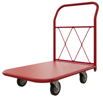 Тележка платформенная ТП 2 RT (600х900) колёса d 125