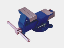 Turning steel locksmith vise 100 mm