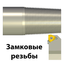 Carbide threaded plate outer right locking thread Z-83 RP-316