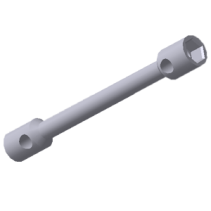 Cylinder straight key 30x32 isp.2 L 500