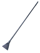 Forged ice axe A-0 on a metal axe. and the rubber handle is powder coated