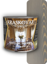 Interior oil Kraskovar Deco Oil Interior Grey sky 2.2 l.