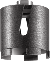 Heden diamond crown for cabinets 82x65 mm, M16, 5 segments, with side dust collector, art. 412.004