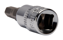 1/4” Торцевая головка со вставкой под шестигранные винты, 3 мм