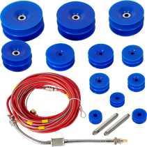Blowdown kit with discs for pipes 37 – 410 mm