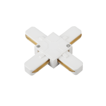 Коннектор X-тип XSB-WH для шинопровода SB белый IN HOME