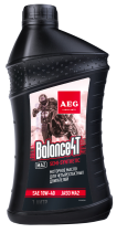 AEG Balance 4T Engine oil for 4T motorcycles and scooters SAE 10W-40 JASO-MA2, 1L