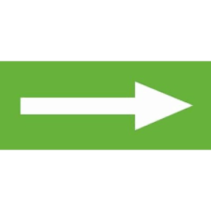 Самоклеящаяся этикетка ЭРА INFO-SSA-114 330х120мм Стрелка без текста SSA-101/DPA-301