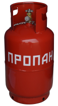 Баллон пропановый 12л (вентиль / клапан)